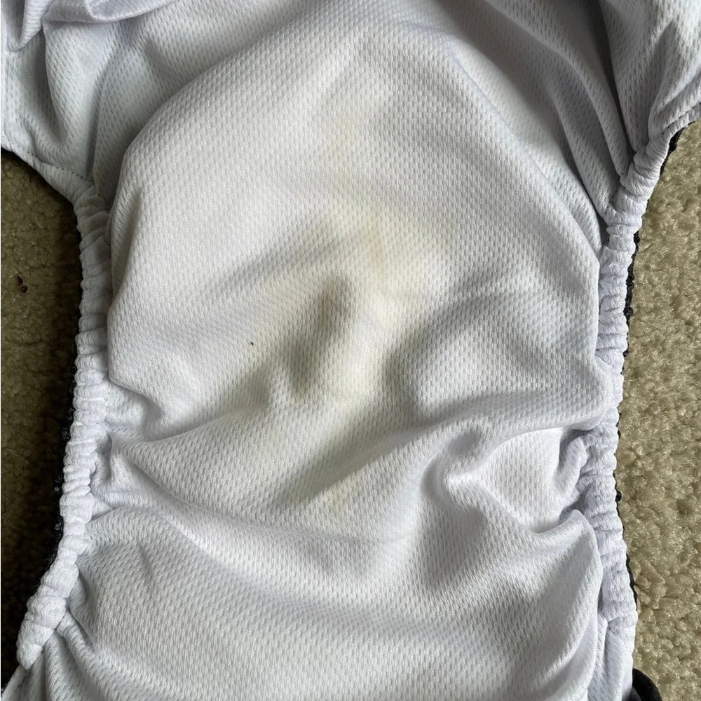Black Cloth Diaper